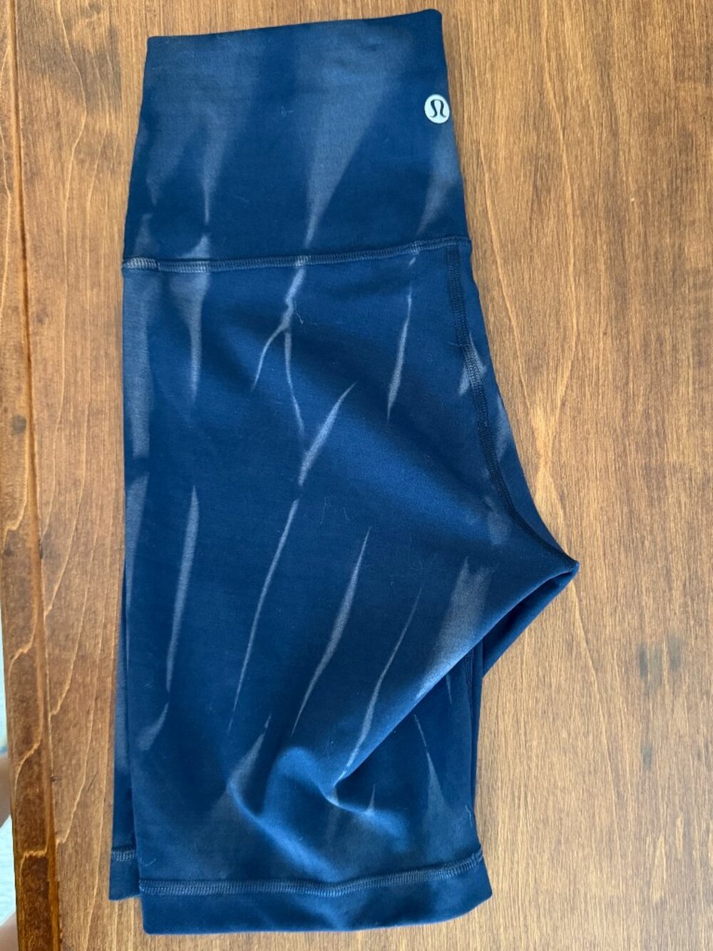 Lululemon Align High Rise Biker Shorts Womens Size 4 Navy 8 Inch Inseam
